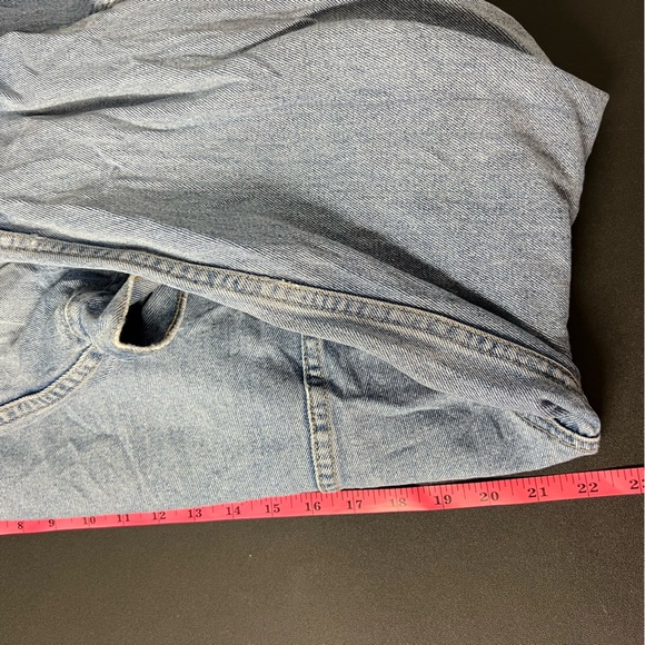 Vintage 80's Bonjour light wash denim jean jacket womens size medium button up - Picture 12 of 14